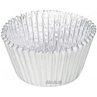 PME BC769 Foliengefütterte Backförmchen für Cupcakes weiß Standardgröße mit tieferer Füllung Packung mit 30 Stück Kunststoff Multicolored 7 x 7 x 3.8 cm Einheiten