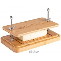 YIDADA Bambus-Tofu-Presse – Wasser-Tofu-Form Käsebereiter Tofu-Herstellung Käsepresse für Käseherstellung