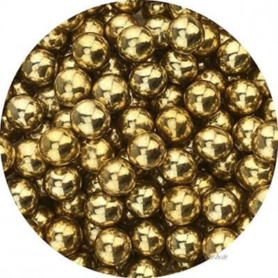 Jacobi Decor Schokoladen Perlen | Chocoballs vintage gold groß | 850g Größe ca. 9-10mm