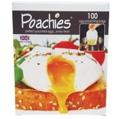 Poachies 100 Disposable Egg Poachers by Poachies